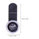 thumbnail image 4 of Universal 3 en 1 gran angular macro lente ojo de pez cámara teléfono móvil lente con clip para teléfono inteligente (plata), 4 of 7
