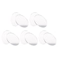 thumbnail image 3 of Shisuyan 10pcs Oval Lens Glass Mirror Sheet Craft Mirror Lens Cosmetic Mirror DIY Accessories, 3 of 9