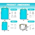 thumbnail image 3 of Bolsa de almacenamiento SUITEDNOMAD, juego de cubos de compresión ultraligeros, 3 of 6