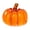 Yellow, variant on Glowing Halloween Glass Pumpkin Light, 2 Sizes LED Illuminated Pumpkin Tabletop Ornament, Battery Operated Fall Harvest Decor Lamp for Mantel Dining Table Centerpiece & Holiday Gift