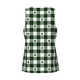 thumbnail image 6 of Sigee Green White Christmas Tree Lumberjack Plaid for Men's Workout Tank Top, Athletic Gym Sleeveless Shirt - Quick Dry, Lightweight, Breathable X-Large, 6 of 9