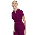 thumbnail image 4 of Cherokee Workwear Revolution Tech Women's Scrubs Top Mock Wrap WW775AB, 4 of 5