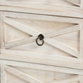 thumbnail image 4 of Baxton Studio Tracen Rustic and Modern Light Brown Wood 3-Drawer Storage Unit, 4 of 8