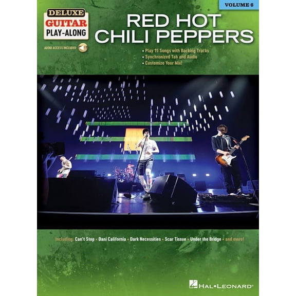 Red Hot Chili Peppers Deluxe Guitar Play-Along Volume 6 Book/Online Audio, (Paperback)