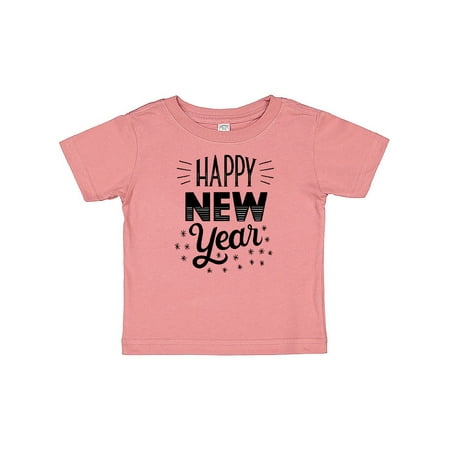 

Inktastic Happy New Year in Hand Lettering Gift Baby Boy or Baby Girl T-Shirt