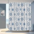 thumbnail image 5 of Btomtd Christmas Themed Shower Curtain, Water Proof Shower Curtain Liner for Holiday Bathroom Decor, Festive Shower Curtains for Bath - 35.43"x70.86", C, 5 of 6