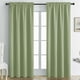 thumbnail image 5 of pstuiky Cortinas, juego de paneles de cortina de 160 cm de ancho x 132 cm de largo, elegantes cortinas superpuestas para dormitorio, 5 of 6