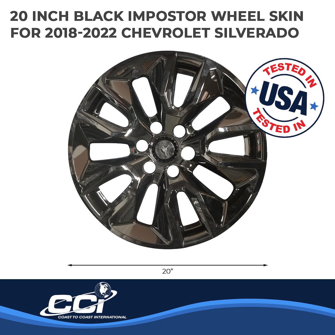 Coast To Coast IMP454BLK IMPOSTOR ® WHEEL COVER