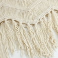 thumbnail image 7 of Yubnlvae Beige Women‘S Fringe Western Tassel Tank Tops Sleeveless V Neck Crochet Crop Top Boho Knitted Spaghetti Straps Vest, S, 7 of 7