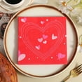 thumbnail image 5 of Fmbmuo Valentine's Day Printed Napkins - Multi-Use Disposable Napkins for Kitchen, Party & Dinner - Decorative Tissue Napkins as Fun Gift for Guests, 5 of 6