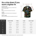thumbnail image 7 of Fotbe Play Game3 print Short Sleeve Button Down Shirts for Men Casual Summer Beach Wrinkle Free Shirt-XX-Large, 7 of 7