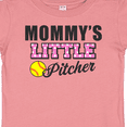 thumbnail image 4 of Inktastic Mommys Little Pitcher Softball Girls Baby T-Shirt, 4 of 5