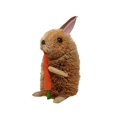 thumbnail image 2 of Brushart BRUSH0173L 10 in. Rabbit with Carrot Toy, 2 of 2