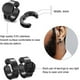 thumbnail image 2 of 10 pares de aretes magnéticos para hombre, aretes magnéticos de acero inoxidable, aretes de aro con forma de cruz sin perforar, aretes unisex con clip y circonita cúbica., 2 of 5