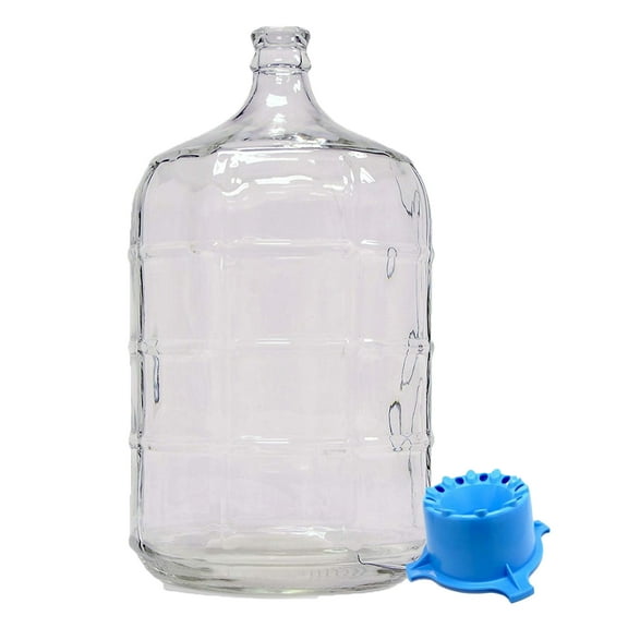 Home Brew Ohio 5 Gallon Glass Carboy with Carboy Dryer