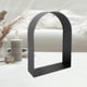 thumbnail image 5 of Adorno de puerta de metal, colección moderna, figura decorativa de hierro de lujo ligera para negro grande, 5 of 9