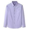thumbnail image 1 of Men's Classic Large Size Comfortable Long Sleeve Shirt, 1 of 1