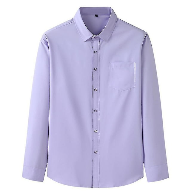 Men's Classic Large Size Comfortable Long Sleeve Shirt