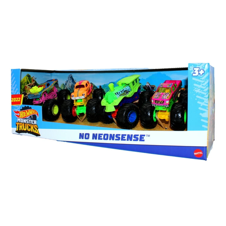 Best Buy: Hot Wheels Monster Trucks 1:64 (4-Pack) Styles May Vary HLT73