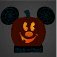 thumbnail image 3 of Disney Parks Halloween Mickey Mouse Light-Up Jack-o'-Lantern Figure New, 3 of 5
