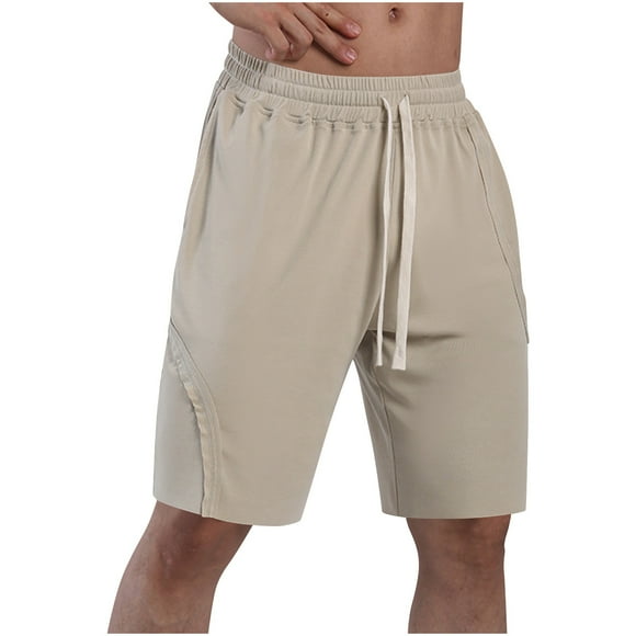 Mens Basketball Shorts Men Shorts Casual Men Short Pants Mens Shorts Work Walking Shorts Mens Comfortable Shorts, Beige, L