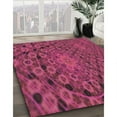 thumbnail image 2 of Ahgly Company Indoor Square Patterned Violet Red Pink Novelty Area Rugs, 3' Square, 2 of 6