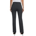 thumbnail image 6 of Dateplus Straight Leg Pants for Women Stretchy High Waist Trousers Slacks with Pockets, 6 of 6