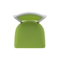 thumbnail image 3 of 870 Hadleigh 36" Swivel Bar Stool with Anodized Nickel Finish and Canter Kiwi Green Seat and Back, 3 of 5