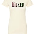 thumbnail image 3 of Wicked - Theatrical Rainbow Logo - Juniors Fitted Graphic T-Shirt, 3 of 5