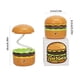 thumbnail image 3 of pstuiky Lámpara de mesa pequeña con forma de hamburguesa bonita lámpara LED recargable ajustable 360 grados para lectura infantil con sacapuntas., 3 of 7