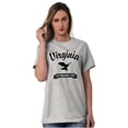 thumbnail image 3 of Virginia Cute Bald Eagle Souvenir Men's Graphic T Shirt Tees Brisco Brands X, 3 of 6
