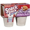 Hunt's Snack Pack Blueberry Muffin Pudding, 4ct