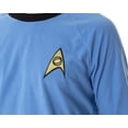 thumbnail image 3 of Star Trek Original Series Men's Uniform Costume Sleepwear 2PC Pajama Set - Kirk Spock, 3 of 6