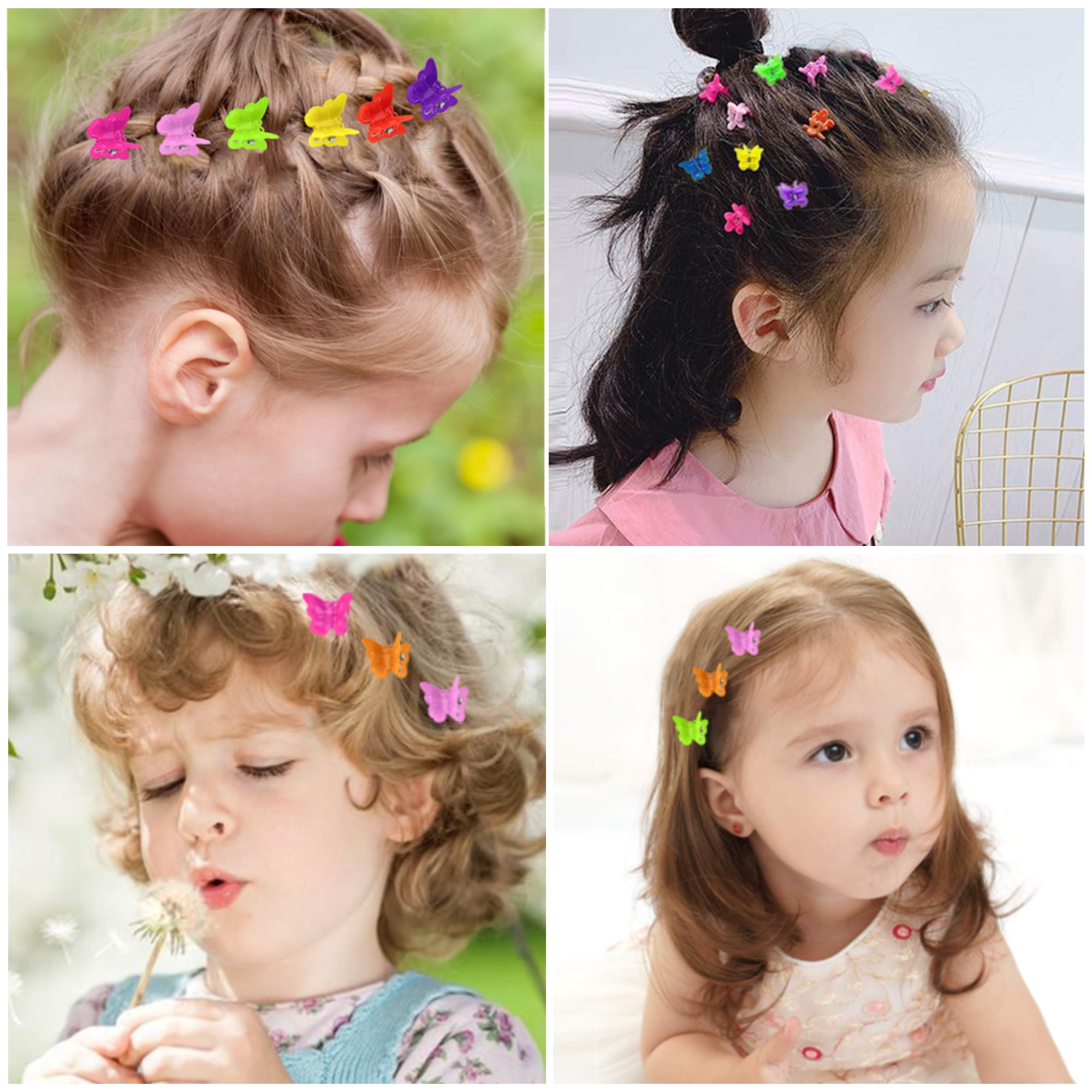 Buy MAYCREATE®10 pcs Fruit Flower Hair Pins Colorful Rainbow Hair Clips  Kawaii Hair Accessories for Girls Kids baby Online at Low Prices in India -  Amazon.in