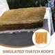 thumbnail image 3 of BESTYASH De Paja Artificial Color Chocolate Para De Jardín Con Aspecto Natural Y Resistente, 3 of 6