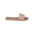thumbnail image 2 of Bamboo Woven Design Metallic Rhinestone Slide Sandal 20246, 2 of 6