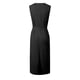 thumbnail image 5 of Vestido largo con cinturón, cuello redondo y manga larga, poliéster y spandex, estilo informal y elegante, tallas S-XXXL, 5 of 5