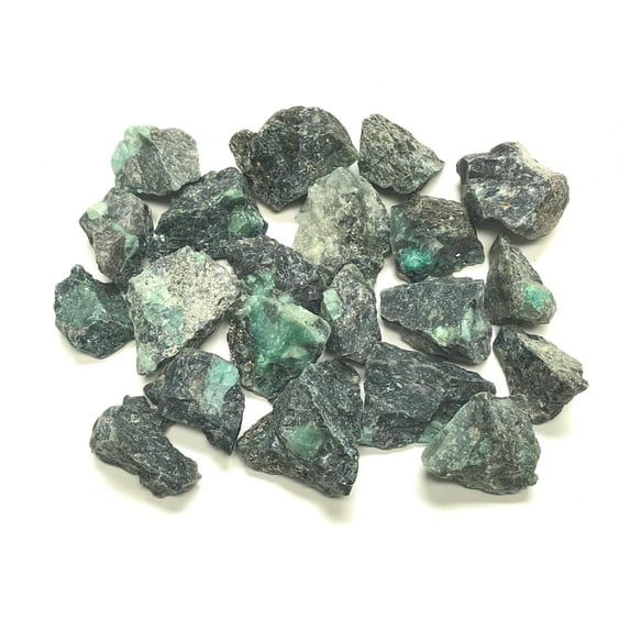 Zentron Crystal Collection: 1/2 Pound Natural Rough Emerald