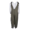 thumbnail image 4 of Jumpsuits For Women Sleeveless Backless Spaghetti Strap Wide Leg Pants, 4 of 5