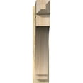 thumbnail image 2 of Ekena Millwork 8"W x 38"D x 38"H Imperial Rough Sawn Craftsman Outlooker, Douglas Fir, 2 of 4