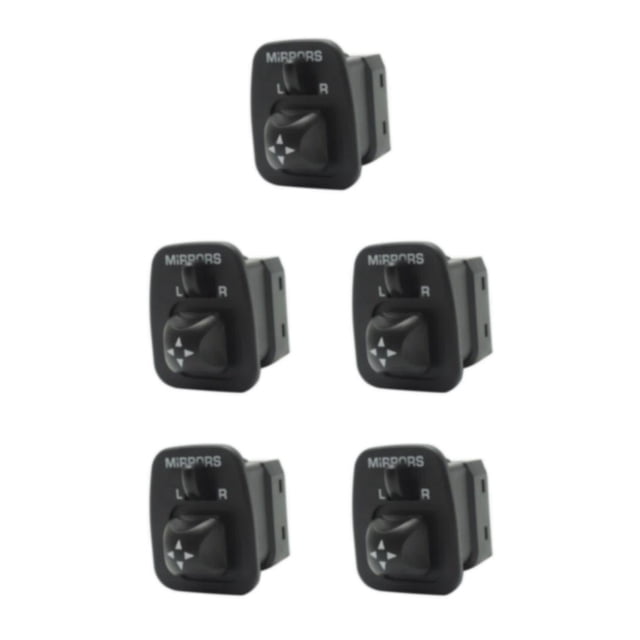 relayinert Direct Fit 901-319 Automobile Rearview Mirror Switch for Ford F150 F250 F350 Style A 5Set