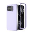 thumbnail image 1 of PANDACO Hard Shell Matte Pastel Purple Case for Google Pixel 10 Pro Fold, 1 of 5