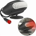 thumbnail image 6 of Car Heater, Portable Car Windshield Heater, 12V Plug-in Cigarette Lighter Defroster, 2-in-1 Windshield Heating and Defogging Function System with 360° Rotatable Base for Car Truck, Van, SUV, RV, Boat, 6 of 10