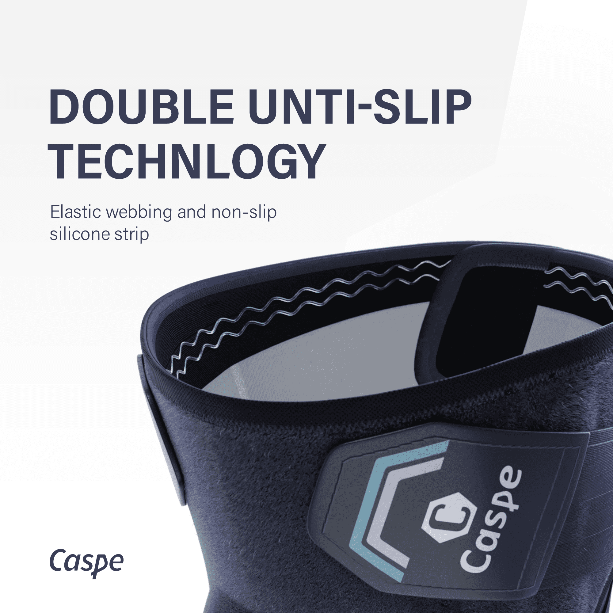 Caspe Knee Brace Support Stabilizer Patella Adjustable Knee Wrap for Arthritis