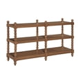 thumbnail image 2 of The Pioneer Woman Harper Spindle 3-Shelf Console Table, Homestead Brown, 2 of 9