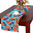 thumbnail image 3 of BSDHOME Pastèque Tranche Popsicles Coton Lin Table Runner 16x72 Pouces, 3 of 5