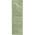 thumbnail image 2 of Rugs.com Lattice Shag Collection Rug – 6 Ft Runner Green Shag Rug Perfect For Hallways, Entryways, 2 of 4