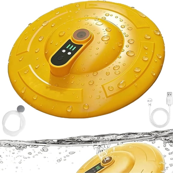 Fishing Aerator Rechargeable Floating Aerator Pump Portable Live Bait Aerator Quiet Oxygen Pump For Bucket Fish Tank Outdoor Fishing Gear USB Charging Aerator
