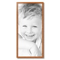 thumbnail image 2 of ArtToFrames 14" x 30" Honey Picture Frame, 14x30 inch Brown Wood Poster Frame (WOM-4214),  Pack, 2 of 8