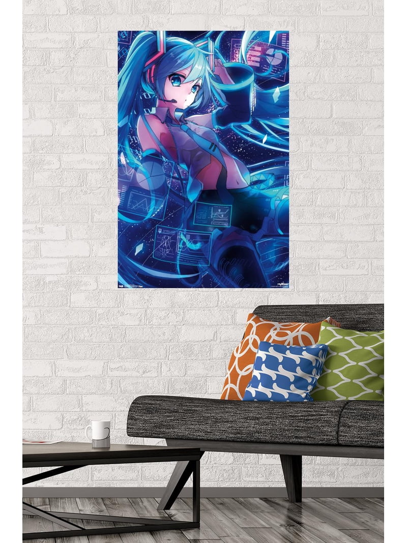 Trends International Anime Hatsune Miku - Screens Wall Poster